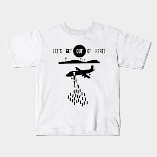 let's run away! Kids T-Shirt